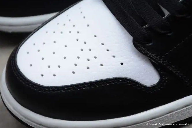 Official Maikesneakers White AIR Jordan 1 554724-073 Shadow Mid 0408